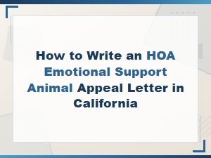 Steps to Appeal an Hoa Esa Denial in California